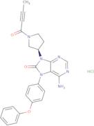 (R)-6-Amino-9-(1-(but-2-ynoyl)pyrrolidin-3-yl)-7-(4-phenoxyphenyl)-7H-purin-8(9H)-one hydrochloride