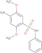 4-Amino-2,5-dimethoxy-N-phenylbenzenesulfonamide
