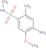 4-Amino-5-methoxy-2-methyl-N-methylbenzenesulfonamide