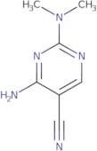 4-Amino-2-(dimethylamino)-5-pyrimidinecarbonitrile