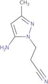 3-(5-Amino-3-methyl-1H-pyrazol-1-yl)propanenitrile