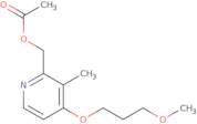 2-(Acetoxymethyl)4-(3-methoxypropoxy)-3-methylpyridine