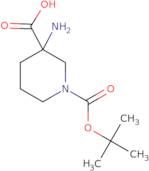 3-Amino-1-(tert-butoxycarbonyl)piperidine-3-carboxylicacid
