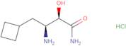 (2R,3S)-3-Amino-4-cyclobutyl-2-hydroxybutanamideHydrochloride