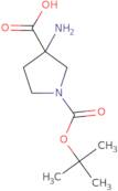 3-Amino-1-(tert-butoxycarbonyl)pyrrolidine-3-carboxylicacid