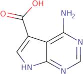 4-Amino-7H-pyrrolo[2,3-d]pyrimidine-5-carboxylic acid