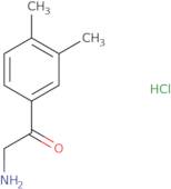 2-Amino-1-(3,4-dimethylphenyl)ethanoneHydrochloride