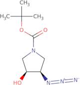 trans-3-Azido-1-boc-4-hydroxypyrrolidine