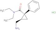 (E)-2-(Aminomethyl)-N,N-diethyl-1-phenylcyclopropanecarboxamideHydrochloride