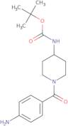 4-(4-Amino-benzoylamino)-piperidine-1-carboxylic acid tert-butylester