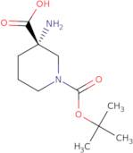 (S)-3-Amino-1-(tert-butoxycarbonyl)piperidine-3-carboxylicacid