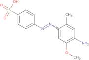 4-[(4-Amino-5-methoxy-2-methylphenyl)azo]benzenesulfonicacid