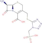 (6r-TranS)-7-amino-8-oxo-3-(((1-(sulphomethyl)-1H-tetrazol-5-yl)thio)methyl)-5-thia-1-azabicyclo[4…