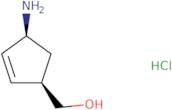 (1R,4S)-4-Amino-2-cyclopentene-1-methanol hydrochloride