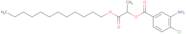 3-Amino-4-chlorobenzoic acid2-dodecyloxy-1-methyl-2-oxoethylester