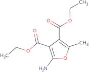 2-Amino-5-methyl-furan-3,4-dicarboxylic acid diethylester