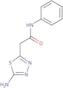 5-Amino-N-phenyl-1,3,4-thiadiazole-2-acetamide