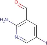 2-Amino-5-iodopyridine-3-carboxaldehyde