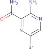 3-Amino-6-bromo-pyrazine-2-carboxylic acidamide