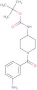 1-(3-Aminobenzoyl)piperidine-4-carbamic acid tert-butylester