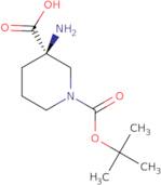 (R)-3-Amino-1-(tert-butoxycarbonyl)piperidine-3-carboxylicacid