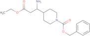 3-Amino-3-(4'-cbz)piperidine-propionic acid ethylester