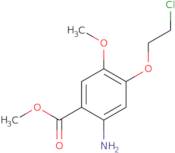 2-Amino-4-(2-chloroethoxy)-5-methoxybenzoic acid methylester