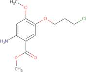 2-Amino-5-(3-chloropropoxy)-4-methoxybenzoic acid methylester