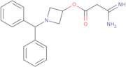 3-Amino-3-iminopropanoic acid1-(diphenylmethyl)-3-azetidinylester