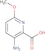 3-Amino-6-methoxy-2-pyridine carboxylicacid