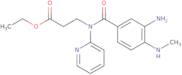 3-[(3-Amino-4-methylamino-benzoyl)-pyridin-2-yl-amino]-propionicacid ethylester