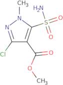 5-(Aminosulfonyl)-3-chloro-1-methyl-1H-pyrazole-4-carboxylicacid methylester
