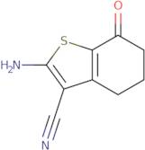 2-Amino-4,5,6,7-tetrahydro-7-oxo-benzo[b]thiophene-3-carbonitrile