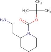 2-(Aminoethyl)-1-N-Boc-piperidine