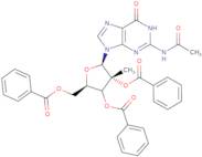 N-Acetyl-2'-c-methyl-guanosine2',3',5'-tribenzoate