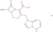 1-[[(6R,7R)-7-Amino-2-carboxy-8-oxo-5-thia-1-azabicyclo[4.2.0]oct-2-en-3-yl]methyl]imidazo[1,2-b]p…