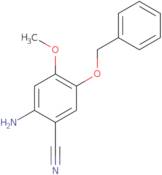 2-Amino-5-(benzyloxy)-4-methoxybenzonitrile