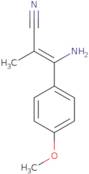 (E)-3-Amino-3-(4-methoxyphenyl)-2-methylacrylonitrile