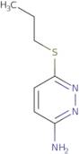 3-Amino-6-(propylthio)pyridazine