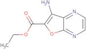 7-Amino-furo[2,3-b]pyrazine-6-carboxylic acid ethyl ester