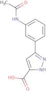 5-(3-Acetylaminophenyl)-1H-pyrazole-3-carboxylic acid
