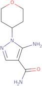 5-Amino-1-(tetrahydro-2H-pyran-4-yl)-1H-pyrazole-4-carboxamide