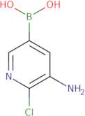 (5-Amino-6-chloropyridin-3-yl)boronic acid