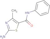 2-Amino-4-methyl-N-phenylthiazole-5-carboxamide