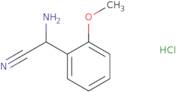 2-Amino-2-(2-methoxyphenyl)acetonitrile hydrochloride