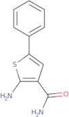 2-Amino-5-phenylthiophene-3-carboxamide