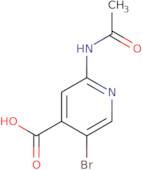 2-Acetamido-5-bromoisonicotinic acid