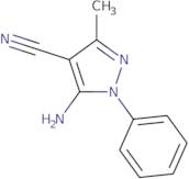 5-Amino-3-methyl-1-phenyl-1H-pyrazole-4-carbonitrile