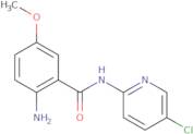 2-Amino-N-(5-chloropyridin-2-yl)-5-methoxybenzamide