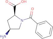 (2S,4S)-4-Amino-1-benzoylpyrrolidine-2-carboxylic acid